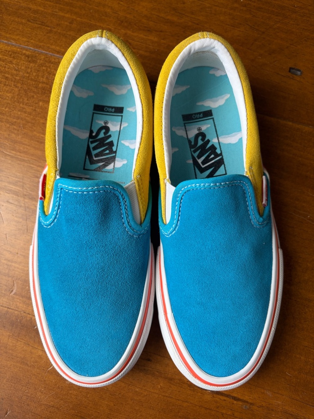 VANS Simpson's Edition Slip On PRO Skate Shoes Sz Men’s 4.5